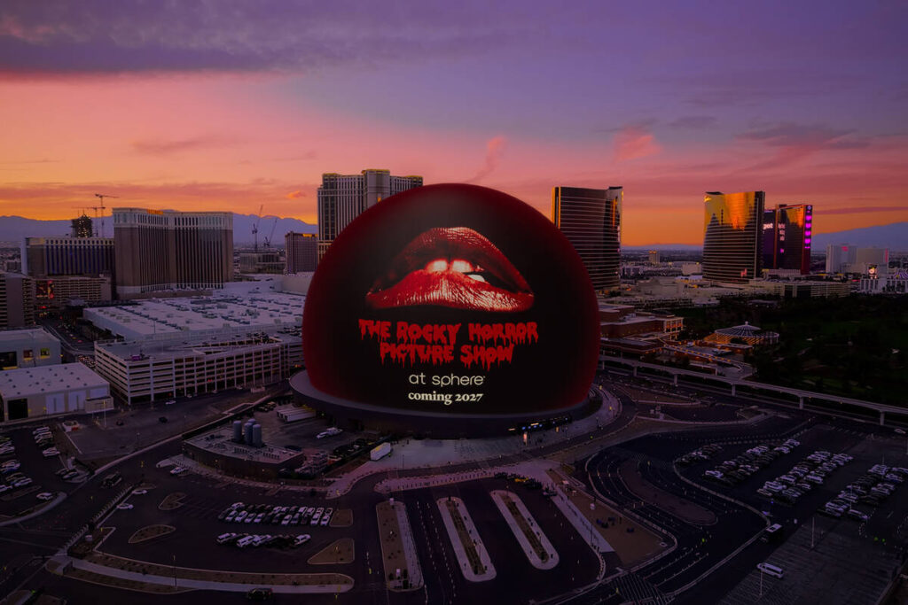 "The Rocky Horror Picture Show" is due for Sphere in 2027. (Sphere Experiences)