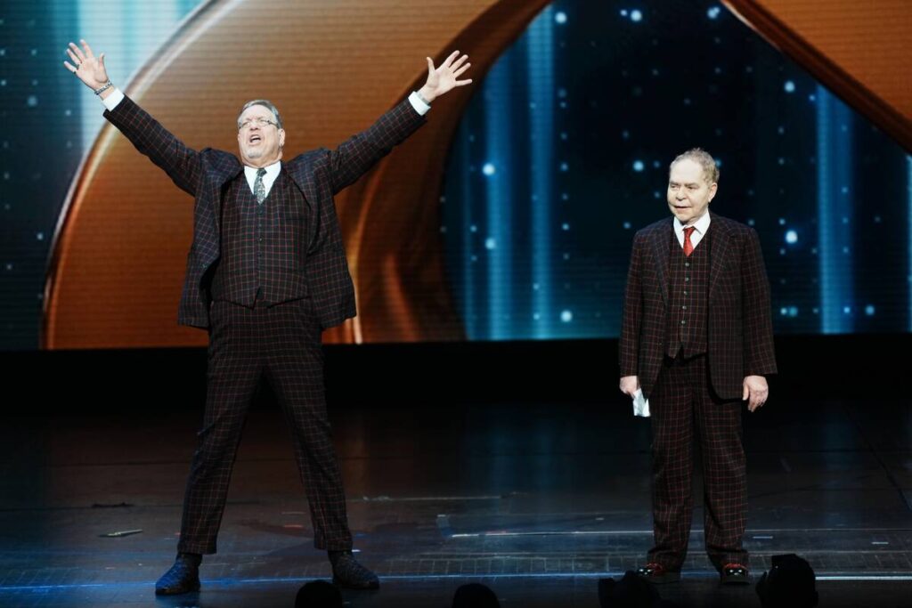 Penn & Teller have extended their groundbreaking run at the Rio for three years. (Christopher D ...