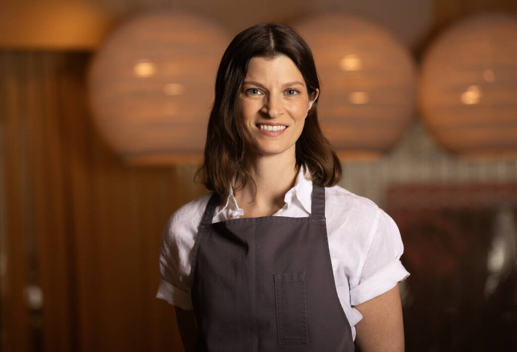 Executive chef Sarah Thompson of Casa Playa in Wynn Las Vegas on the Strip won the Best Chef: S ...