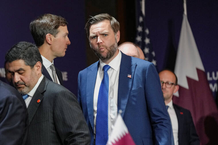 Trump threatens Iran as Vance leads peace talks in Switzerland