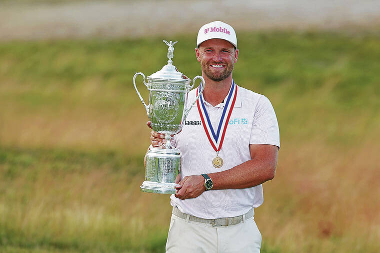 Wyndham Clark hangs on to win second U.S. Open in 4 years