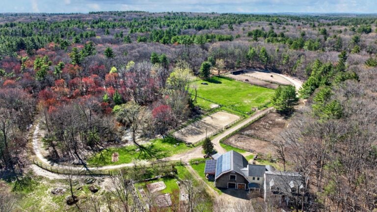12-acre horse farm in MetroWest lists for $1.9m