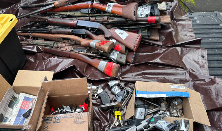 149 firearms turned in during Hawaii island gun buyback event