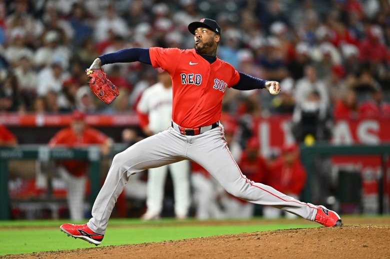 Red Sox pitcher Aroldis Chapman sets strikeout record