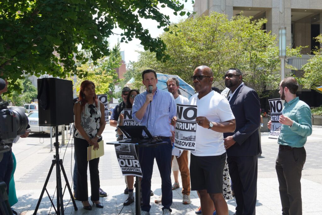 Advocacy groups speak out against WakeMed Atrium merger