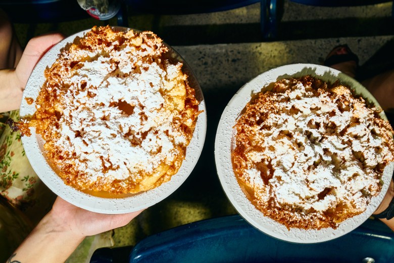 Funnel cake. Photos by Matt Ramey.