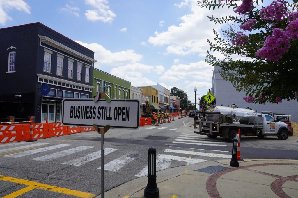 Apex wants you to know its downtown businesses are open