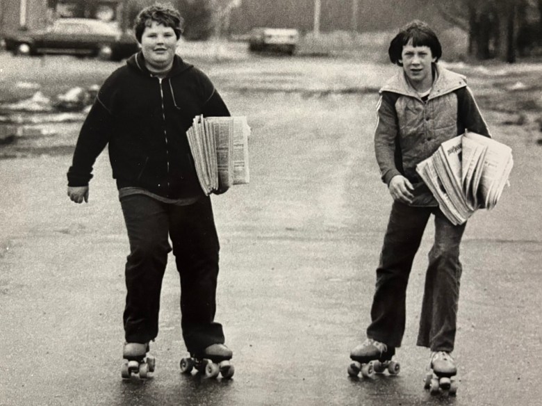 Vintage photos of roller skating in Portland