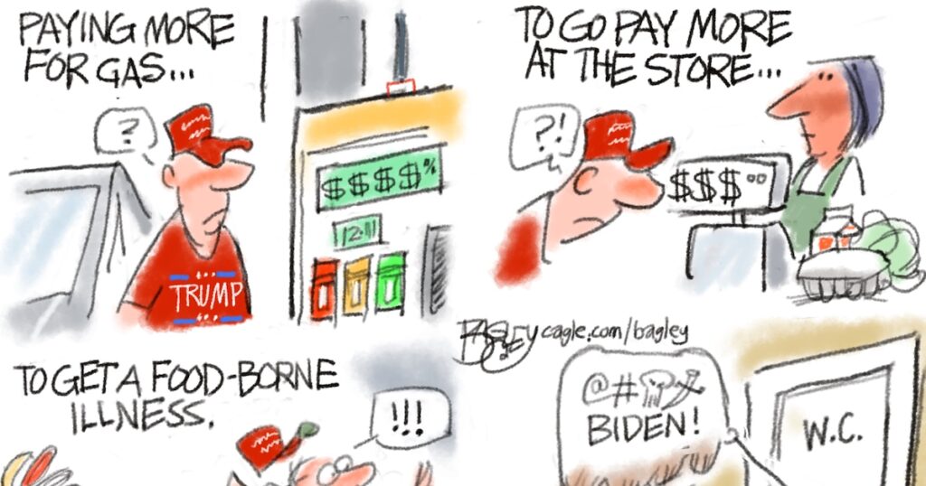 Bagley Cartoon: Potty Mouth - The Salt Lake Tribune