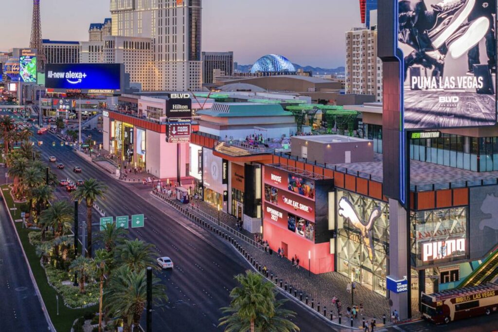 A rendering of BLVD on the Las Vegas Strip. In July 2026, the mixed-use development announced d ...