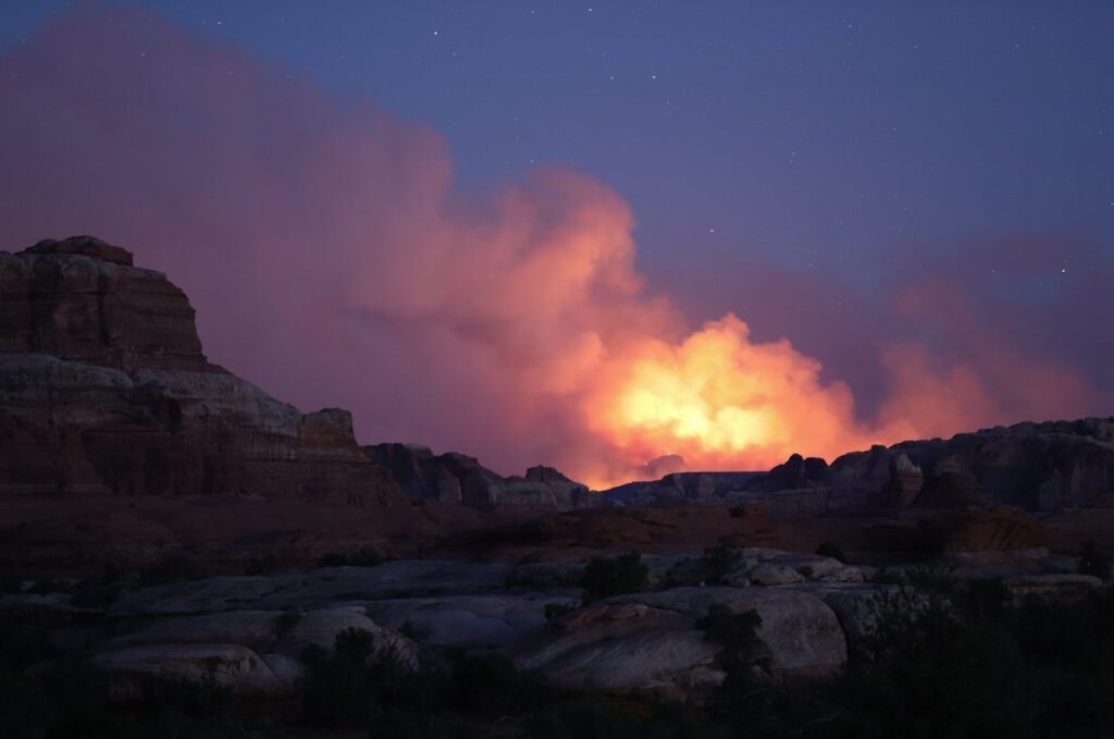 Babylon Fire grows past 70,000 acres near Bears Ears National Monument