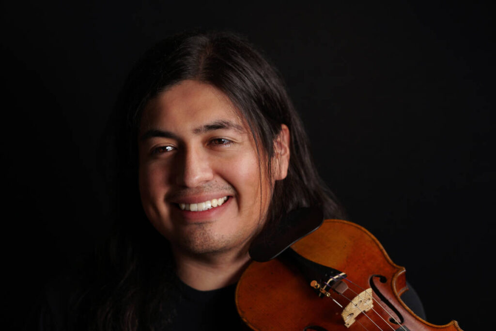Arturo Hernández Gómez is among the Desert Opus string players in “From Romance to Revoluti ...