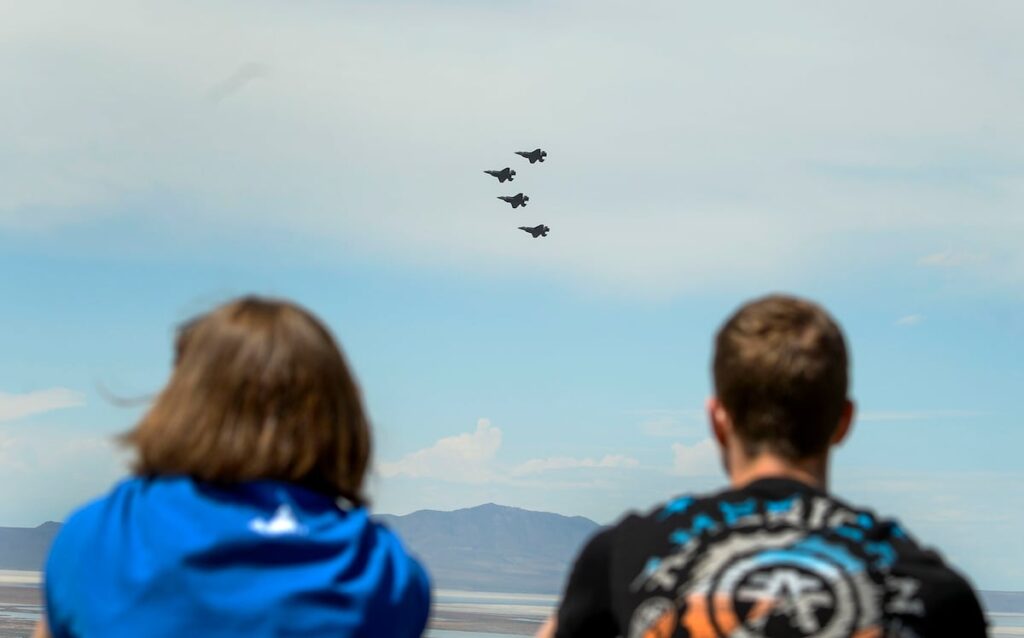 Here’s where — and when — you can see fighter jets fly over dozens of Utah cities for America’s 250th
