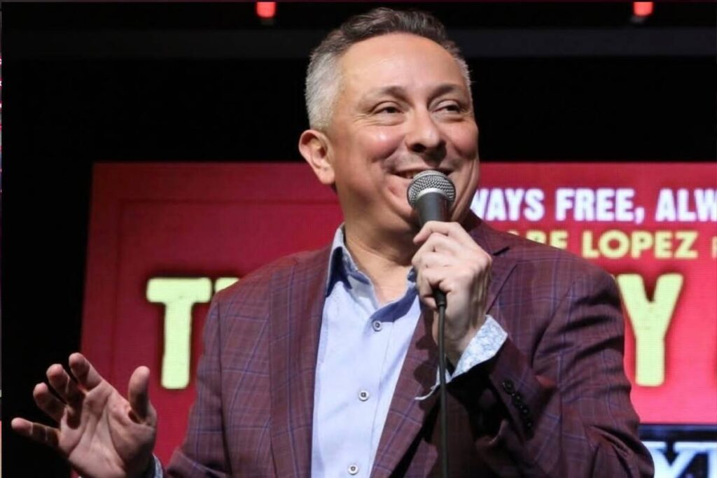 Vegas stand-up vet Gabe Lopez is the host of "The Dirty at 12:30" comedy series at South Point' ...