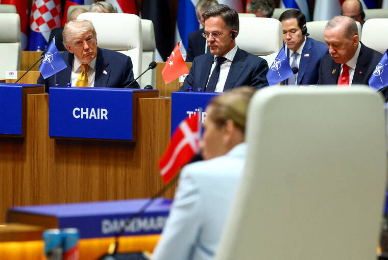 Trump says ‘a lot of unity’ at NATO summit after blasting allies