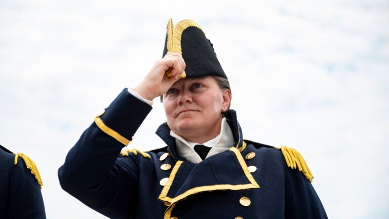 USS Constitution commander Crystal Schaefer ahead of Sail Boston