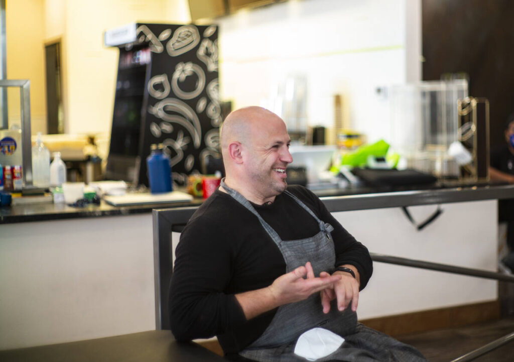 Jeffrey Weiss, chef-owner of Valencian Gold in Las Vegas, is seen in this file image. (Chase St ...