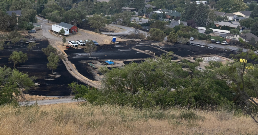 Canyon Road Fire tears through Logan neighborhood overnight, forcing evacuations