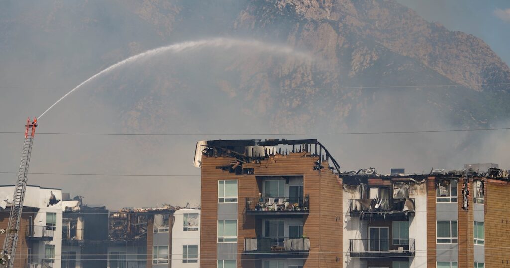 An apartment fire revealed both the best and the worst of humanity