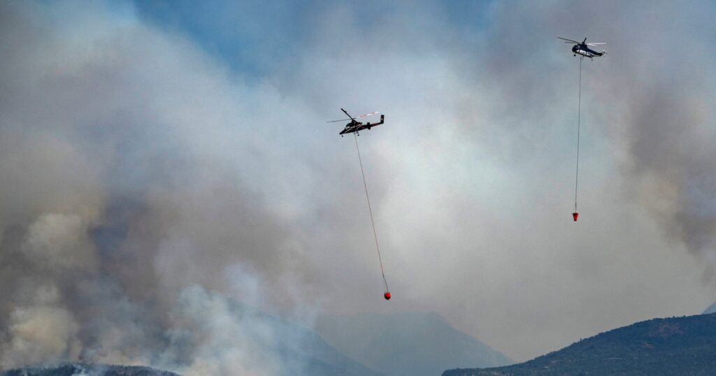 Two killed in helicopter crash while battling Utah’s Widemouth 2 Fire
