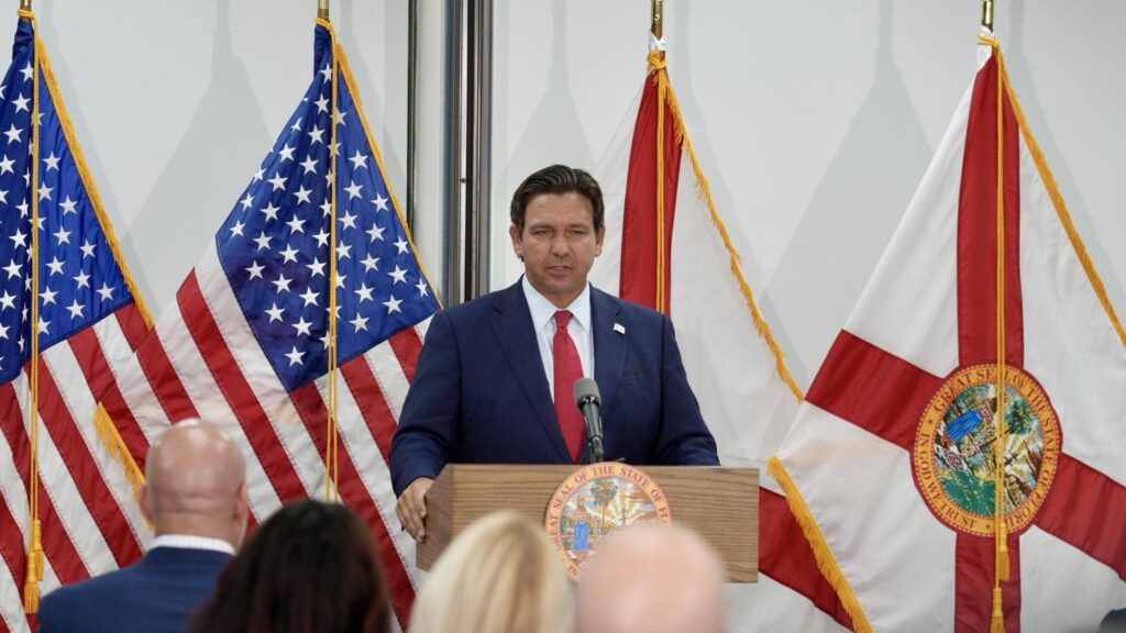 DeSantis uncertain Florida’s redistricted congressional map can save House Republicans this fall