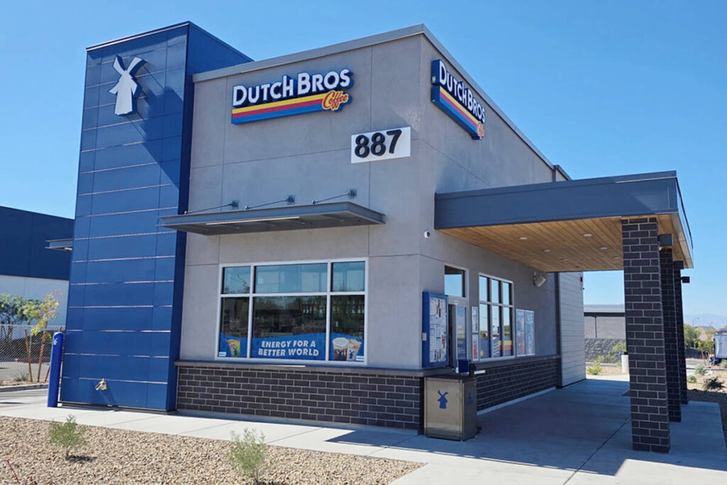Popular coffee chain Dutch Bros opened a location in Cadence, at 887 E. Lake Mead Parkway in He ...
