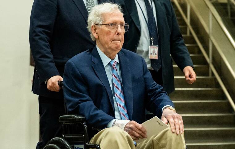 McConnell announces discharge from rehabilitation center