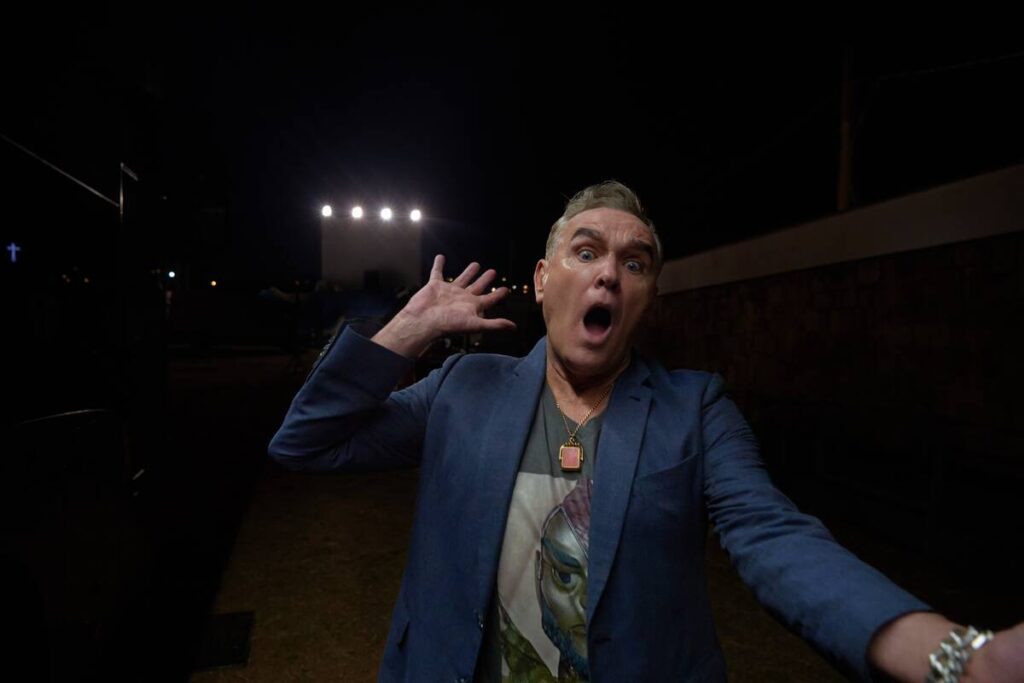Morrissey, shown here in palpable angst, plays Encore Theater for four shows in August. (David ...