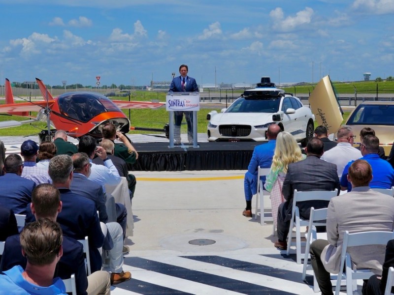 DeSantis says Central Florida will start testing flying cars by the end of the year