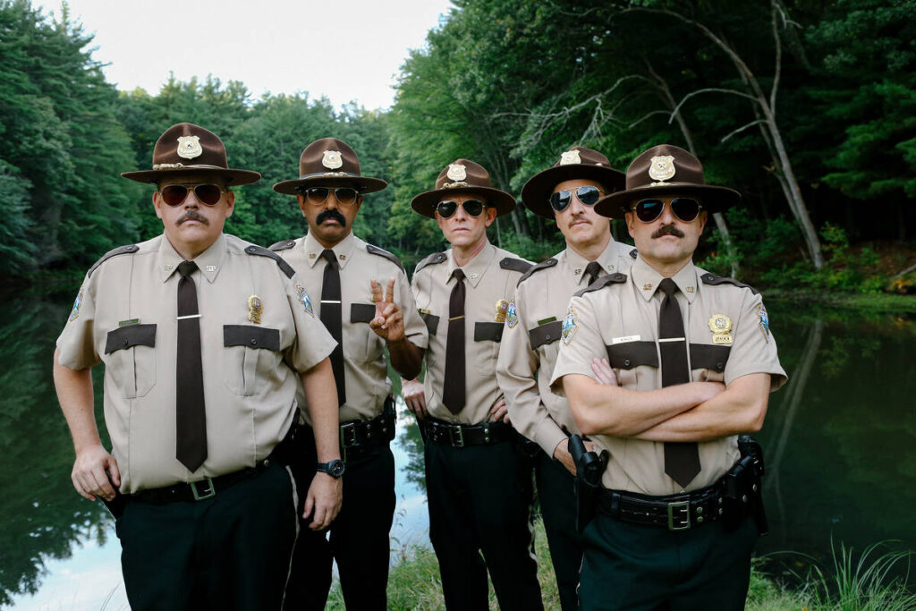 A scene from "Super Troopers 2." (Twentieth Century Studios)