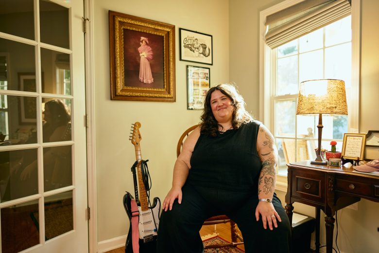 “I was dreaming really big,” Anne-Claire Cleaver said of her new album, Do You Dream of Me Too? “I was not content with how I’d done it before. I wanted more grandeur.” Photo by Matt Ramey.