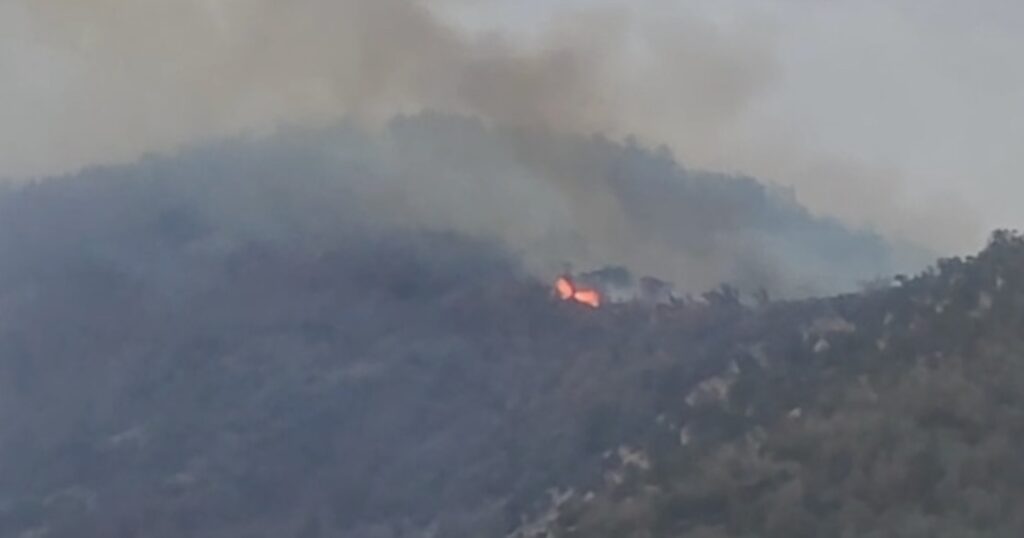 New wildfire sparks near Payson, threatening nearby structures