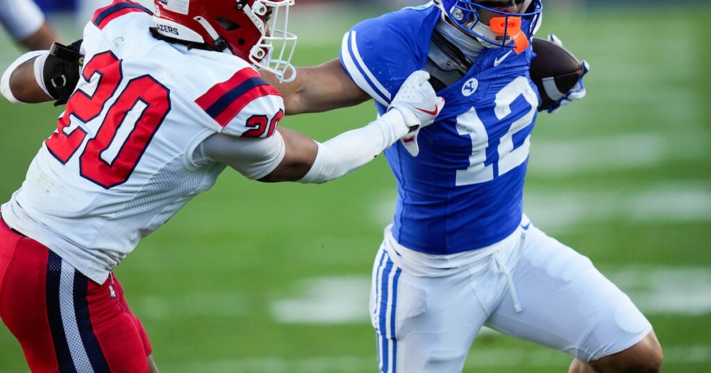 BYU lands at No. 15, Utah at No. 20 in latest AP Top 25