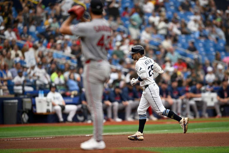 Red Sox fall to Rays, but clinch playoff spot when Astros lose to Braves