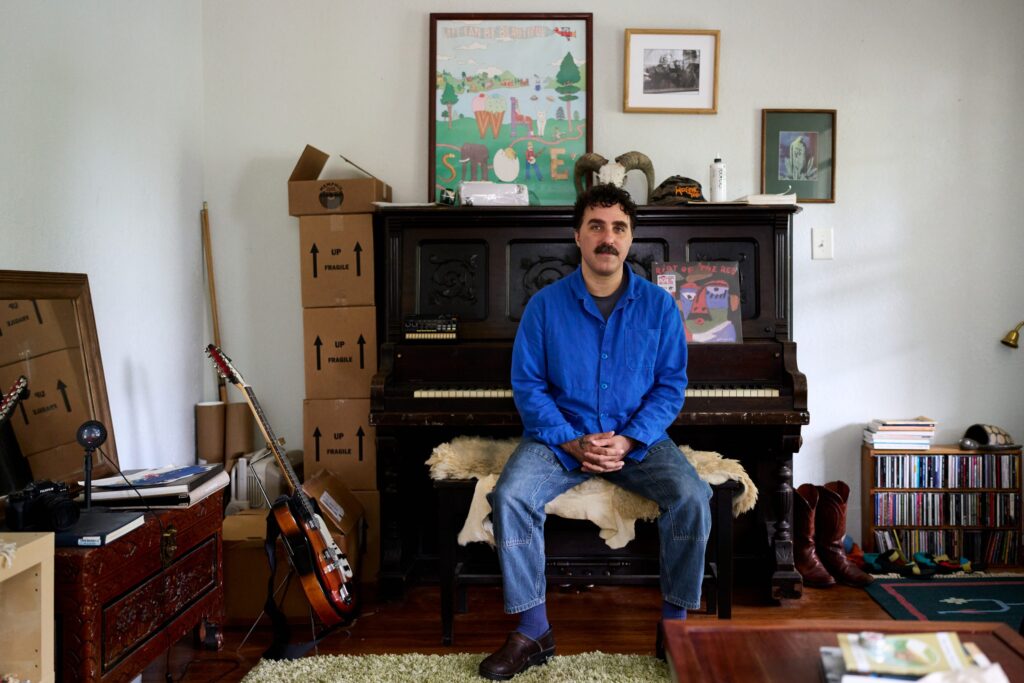 As Lou Hazel, Musician Chris Frisina Colors Outside the Lines