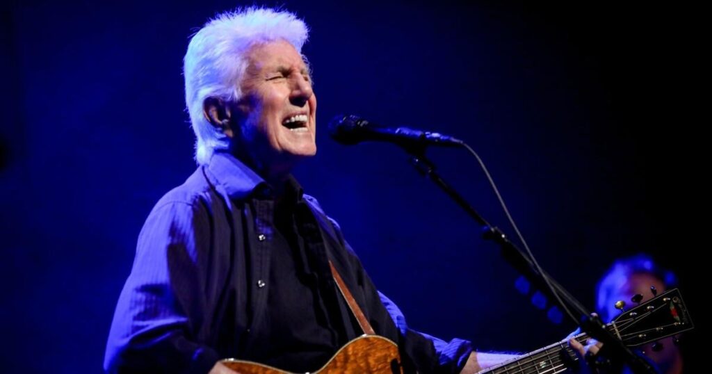 Twice inducted into the Rock & Roll Hall of Fame, Graham Nash to perform in Huntington
