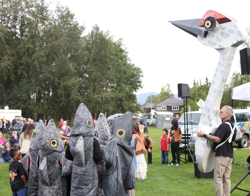 Ch’atanaltsegh: A weird and wonderful parade marks return of a Dena’ina place name in Anchorage