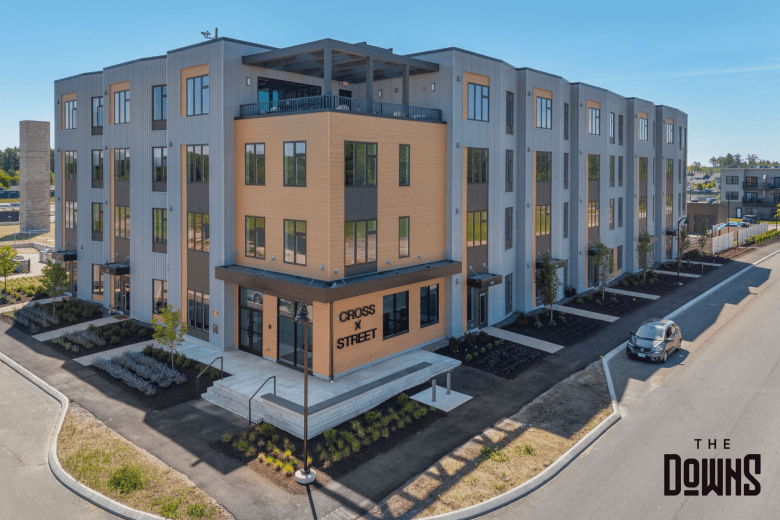 As The Downs continues to grow, Cross Street Condos puts residents in the center of it
