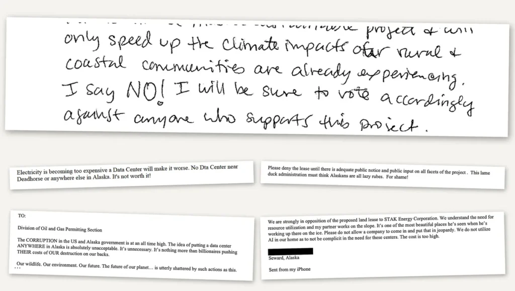 Data center critics flood Alaska land managers with opposition to North Slope project