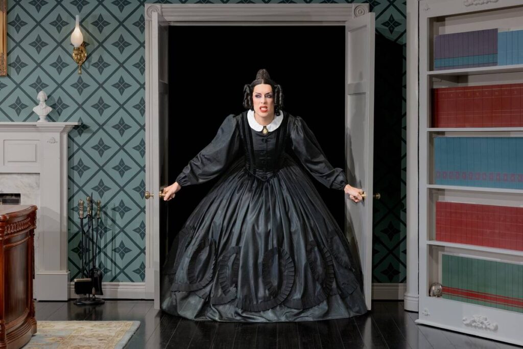 Drag star Alaska is shown in the first national tour of "Oh, Mary!" The production plays The Sm ...