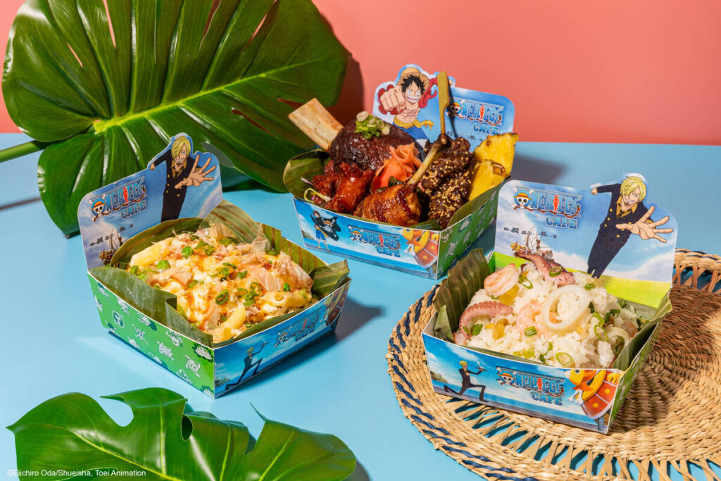 One Piece Cafe, inspired by the One Piece manga and anime franchise from Japan, opened in April ...