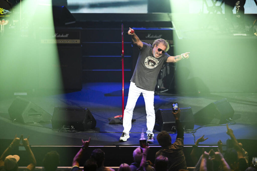 Sammy Hagar during the "Best of All Worlds" residency at Dolby Live on Saturday, Sept. 19, 2026 ...