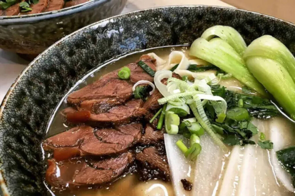 Beef noodle soup from Shàng Artisan Noodle, which has five Las Vegas locations. (Las Vegas Rev ...