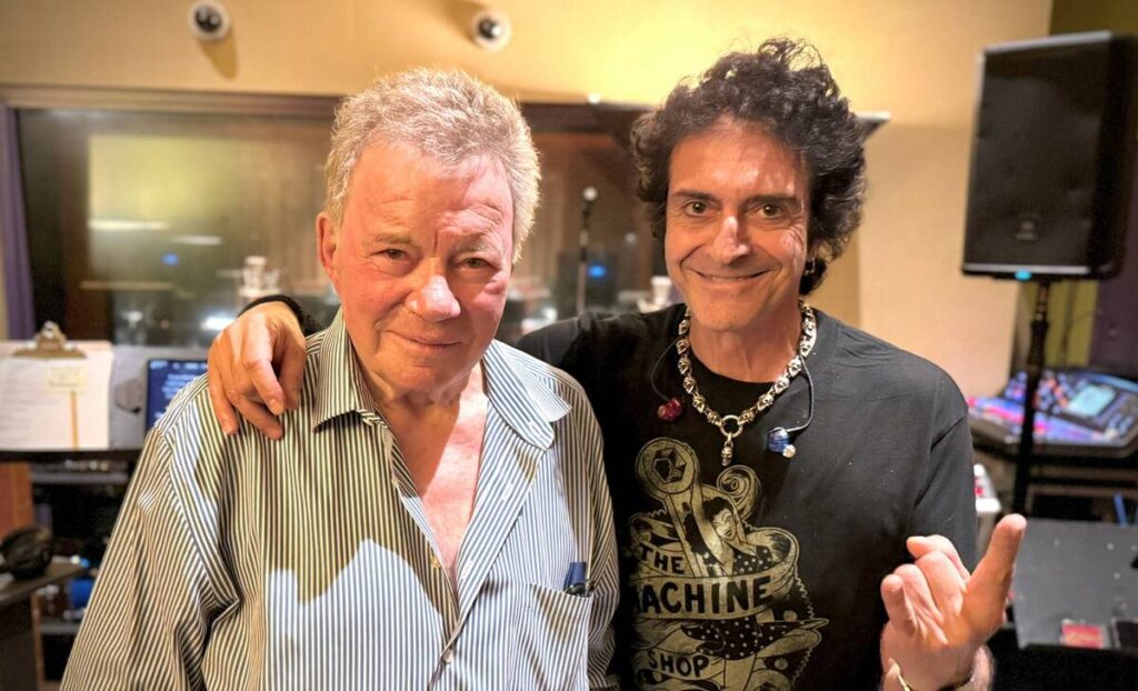 Bass great Phil Soussan, right, is joining William Shatner's new heavy-metal band *uckers, prem ...