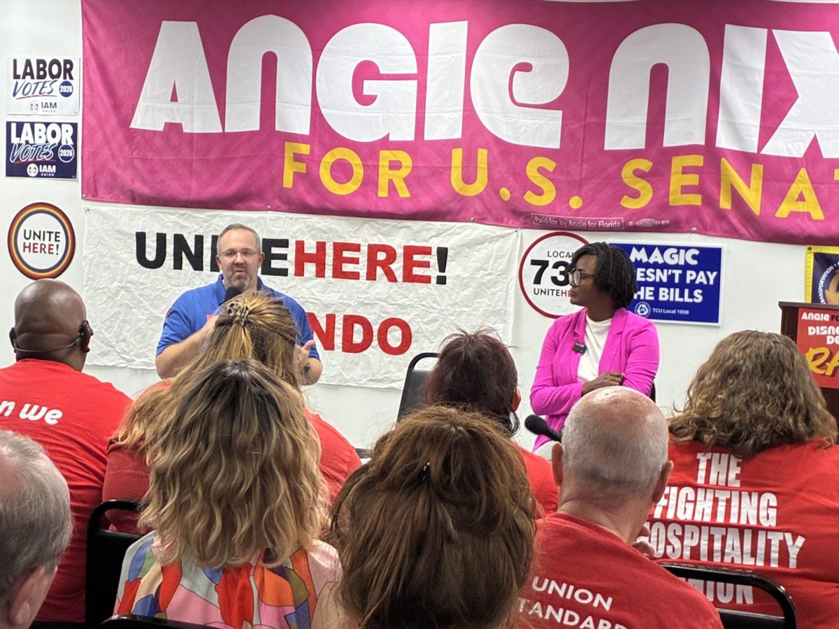 Angie Nixon holds town hall with Disney World workers