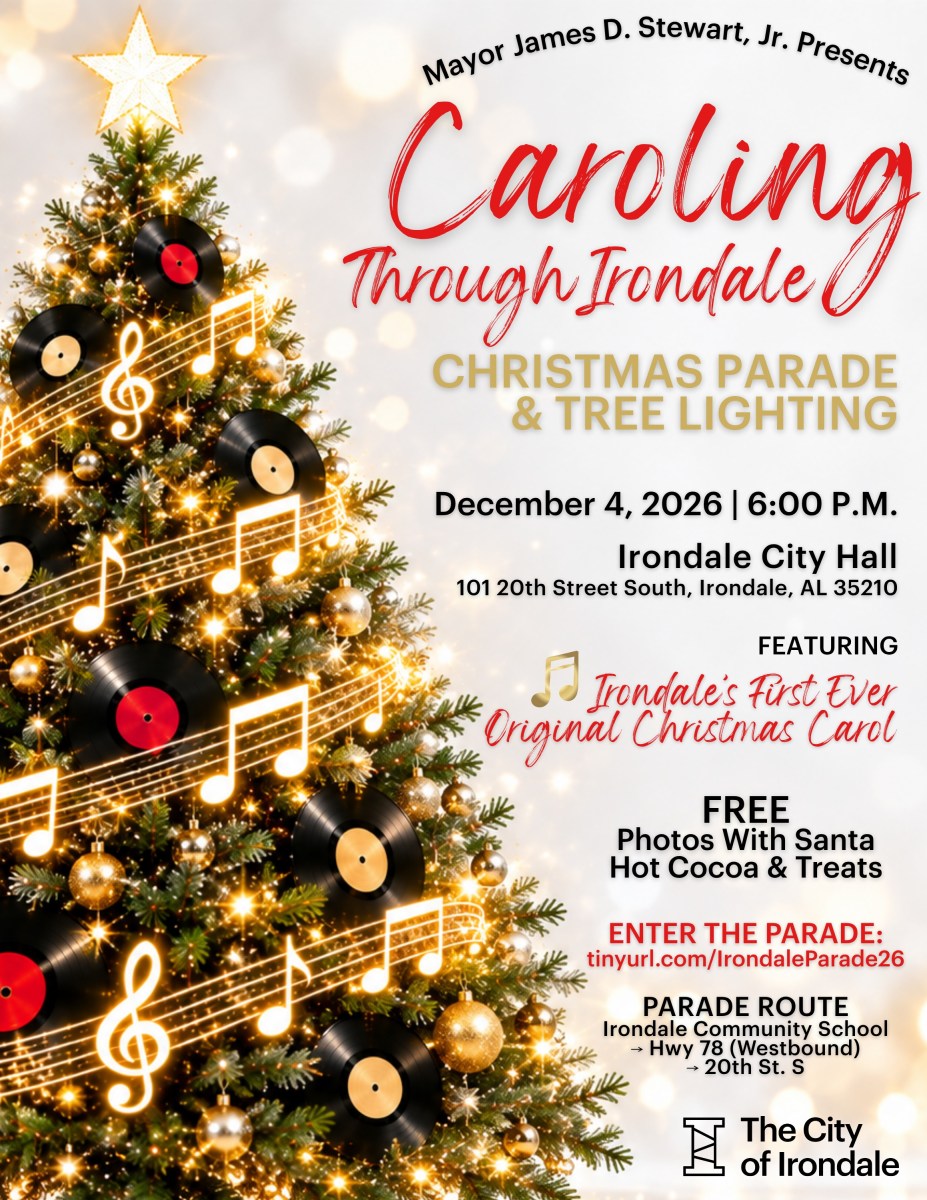 Irondale Christmas 2026.PNG 9 free holiday events in Irondale, from Halloween–Christmas 2026